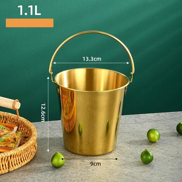 Stainless Steel Small Portable Ice Bucket – Perfect for Home, Parties & Outdoor Use - Image 4