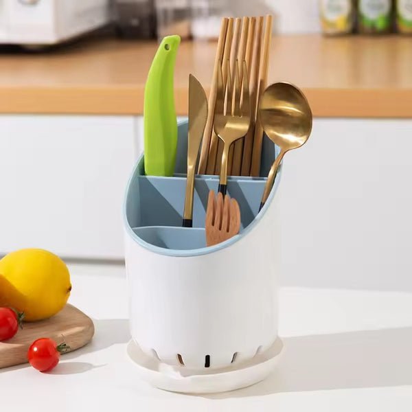 New Kitchen Cutlery Holder Drainer Spoon fork Organizer - Image 2