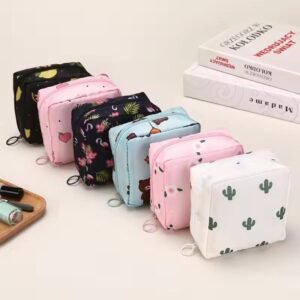 Portable Sanitary Napkin Organizer, Waterproof Mini Napkin Bag