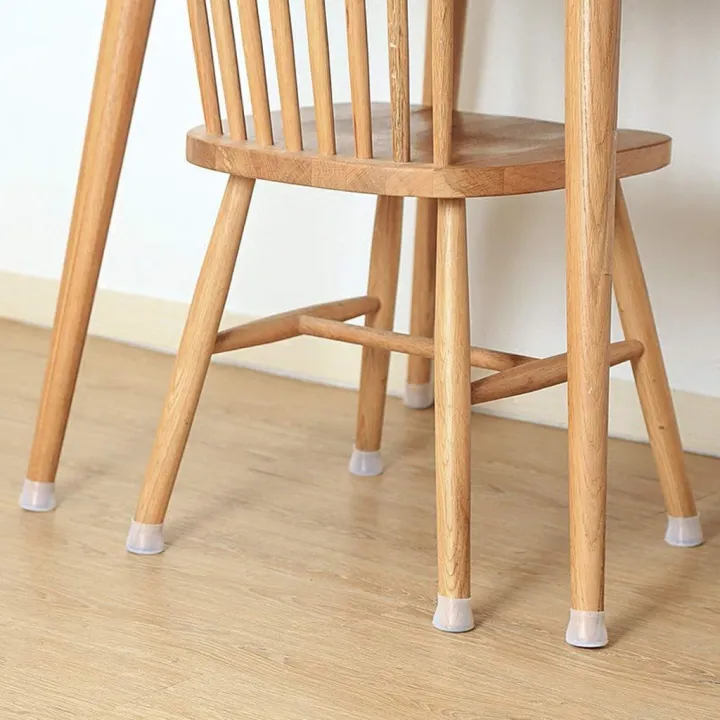 Table Chair Leg Silicone Cap Pad Furniture Non Slip Feet Cover Floor Protector (Pack of 4 ) - Image 4