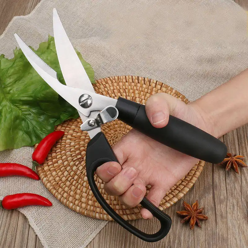 Heavy Duty Stainless Steel Kitchen Poultry Shears Scissors - Image 3