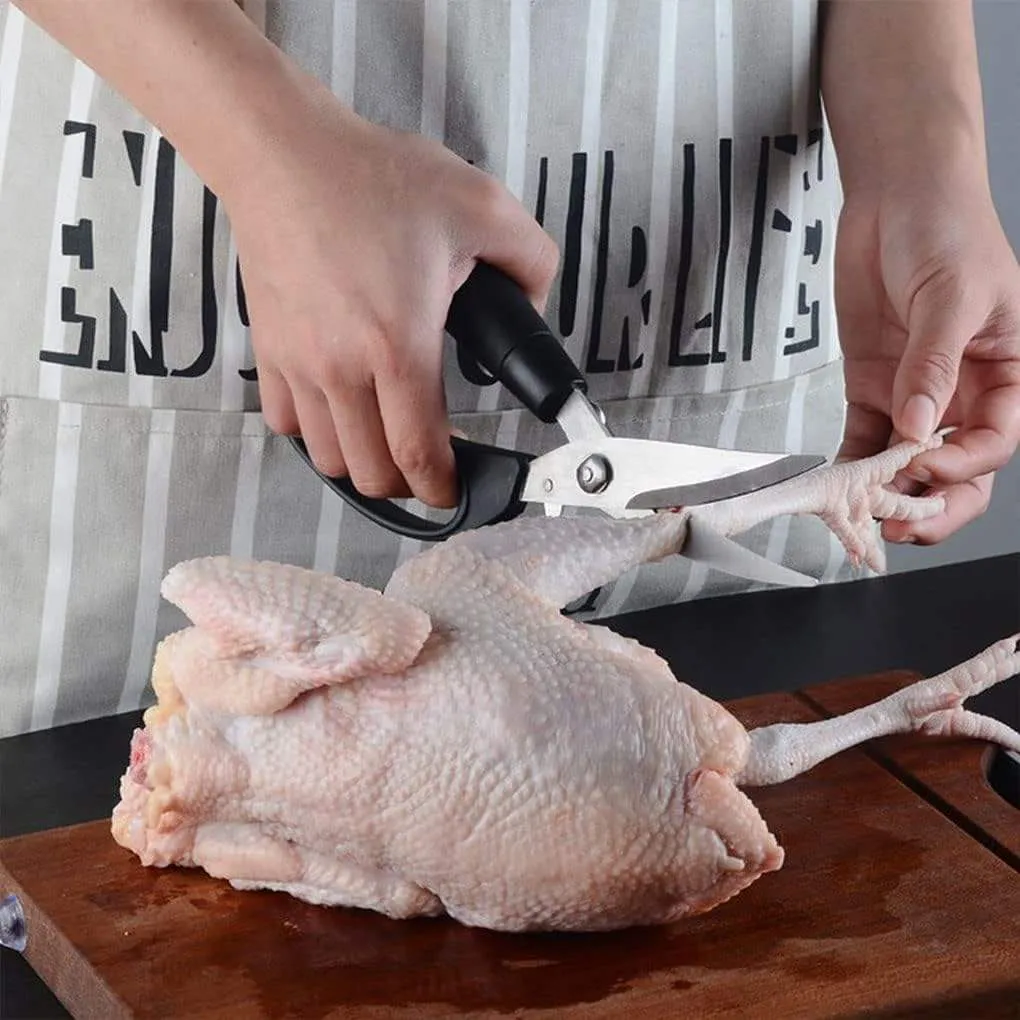 Heavy Duty Stainless Steel Kitchen Poultry Shears Scissors - Image 2
