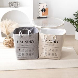 Collapsible Fabric Laundry Hamper Basket Clothes Organizer