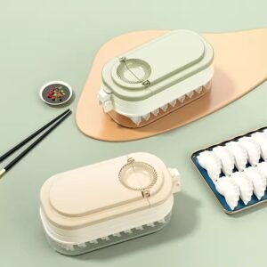 Multi-Layer Sealed Dumpling Storage Box with Freshness Timer