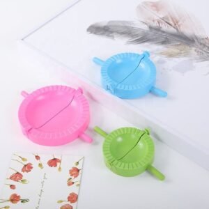 Manual Plastic Dumpling Maker Mold Press Kitchen Gadget