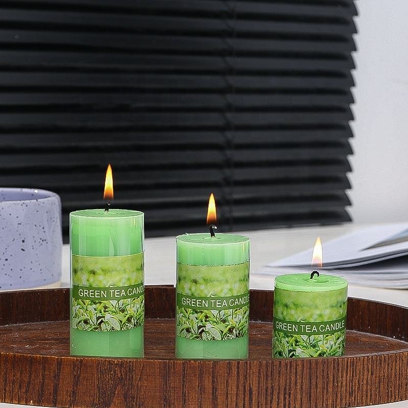 1-Pcs Premium Scented Pillar Candle Gift Set - Image 3