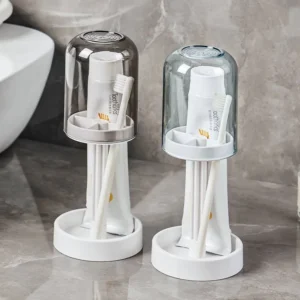 Portable Travel Toothbrush and Toothpaste Storage Holder Case
